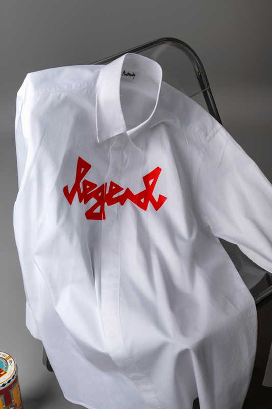 ROHINI RAMNATHAN IN WHITE LEGEND SHIRT