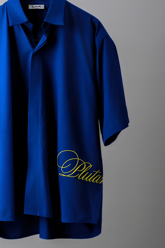 MONA SINGH IN BLUE LUXE SHIRT