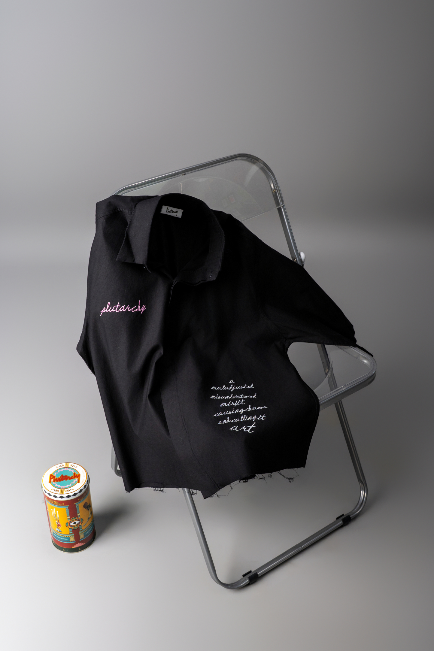 BLACK ARTY SHIRT