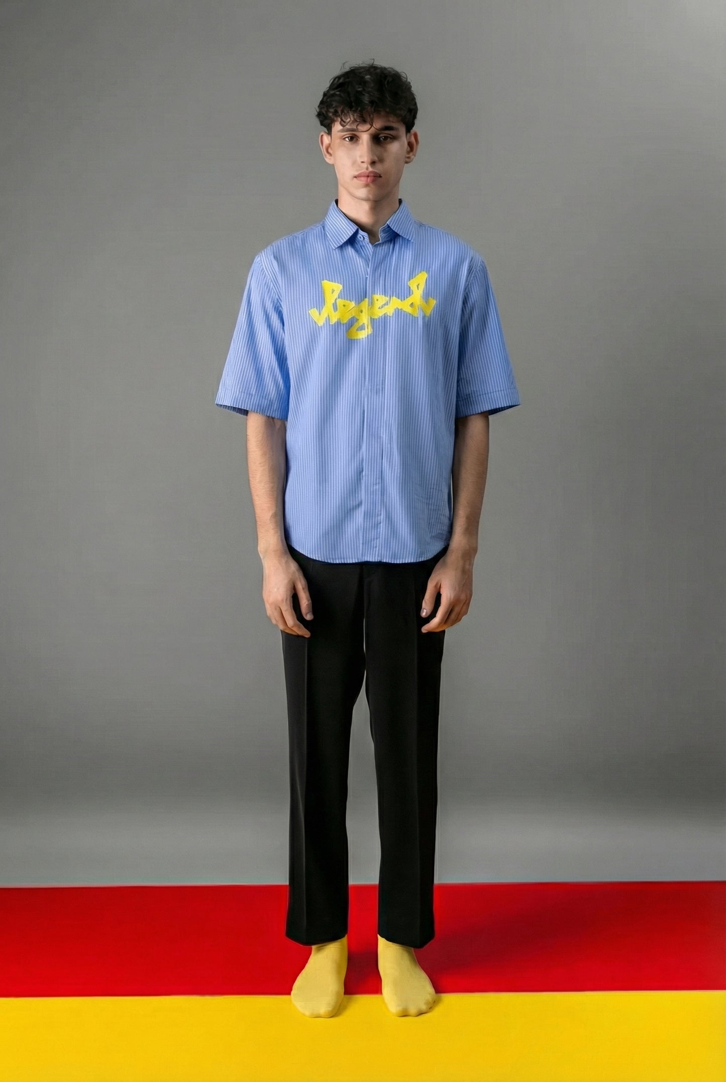 PINSTRIPE LEGEND HALF SLEEVES