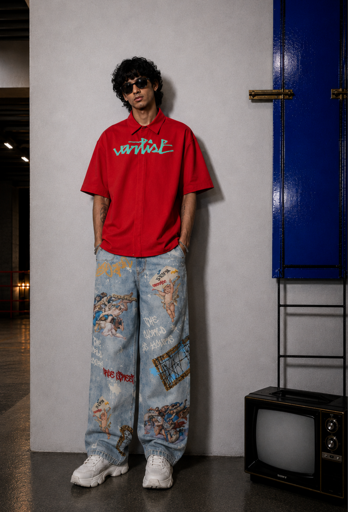 RED ARTIST SHIRT