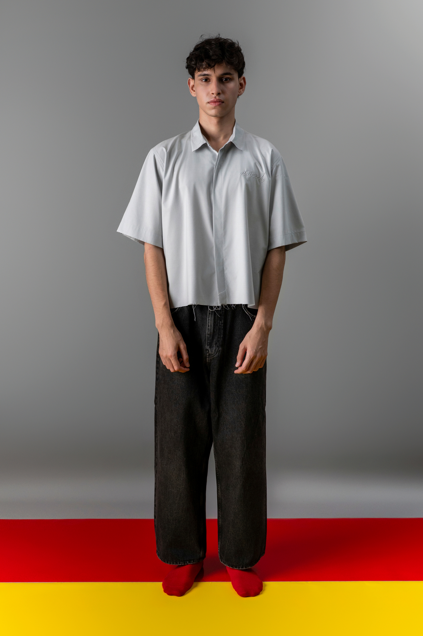 GREY BASICASS SHIRT