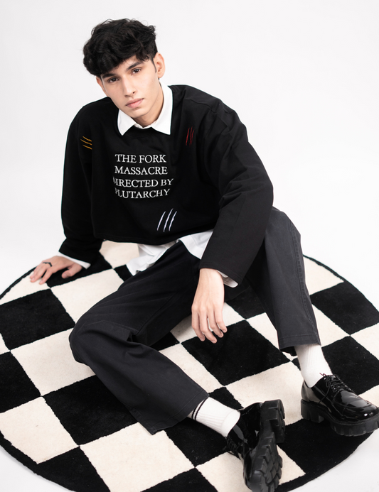 DARKWAVE CROP TEE