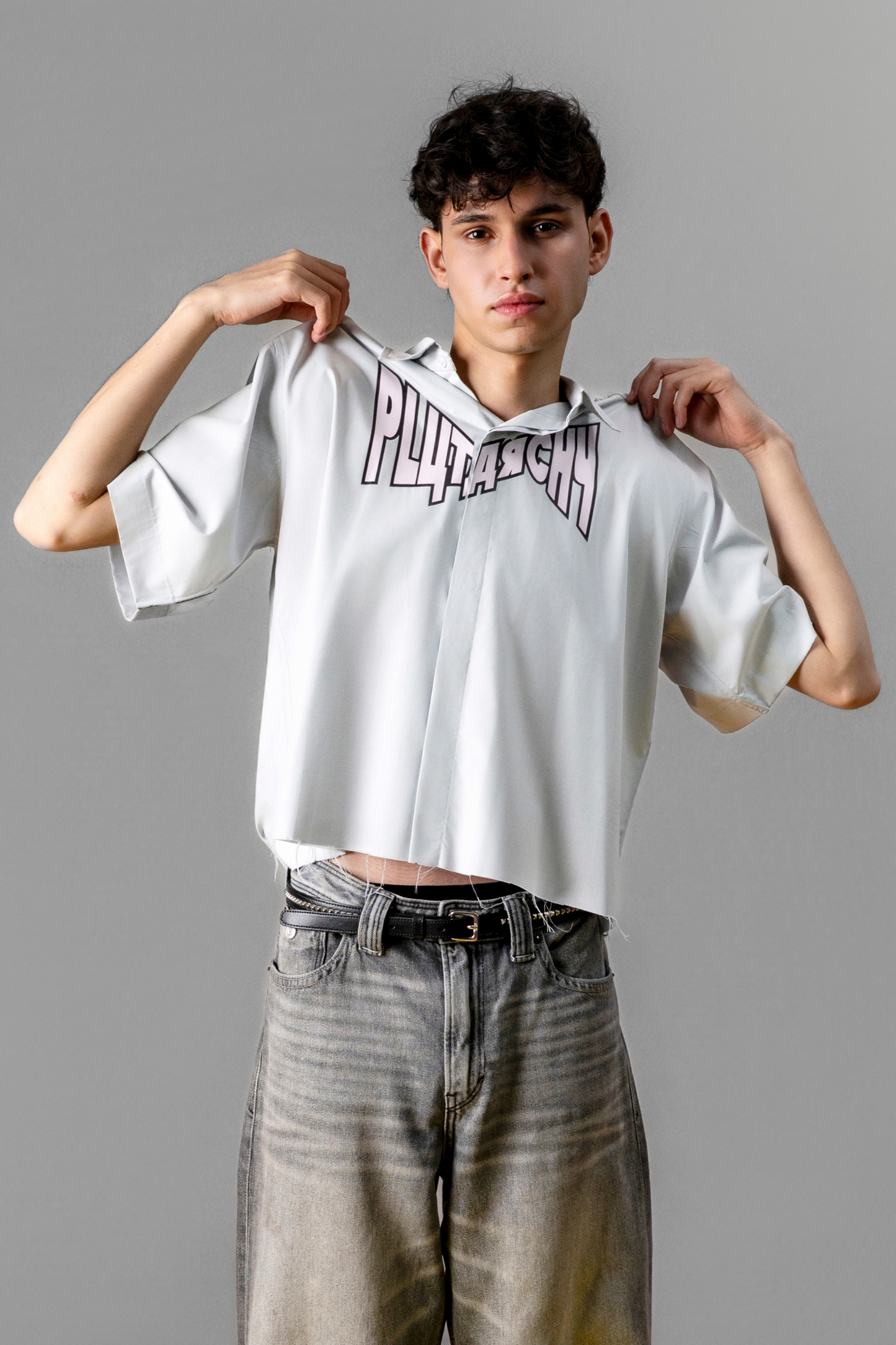 GREY BRUTAL SHIRT