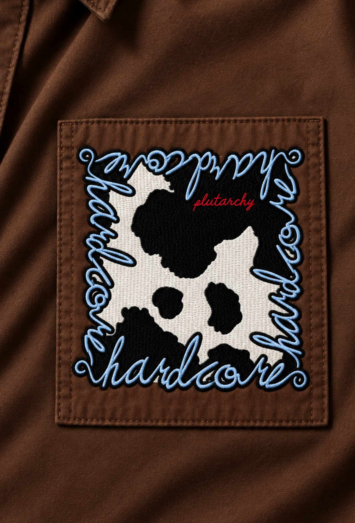 BROWN HARDCORE POCKET SHIRT