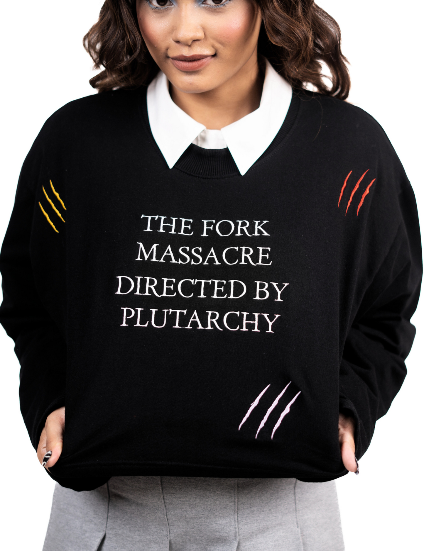 DARKWAVE CROP TEE