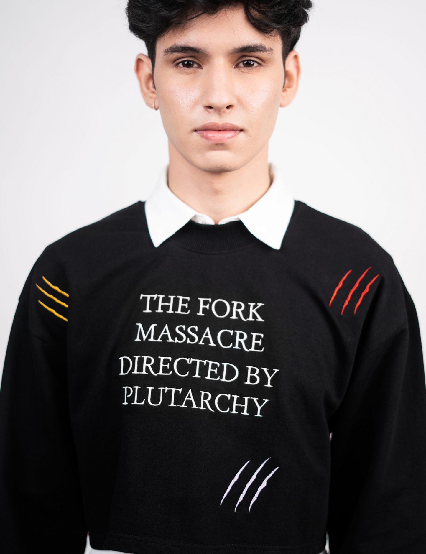 DARKWAVE CROP TEE