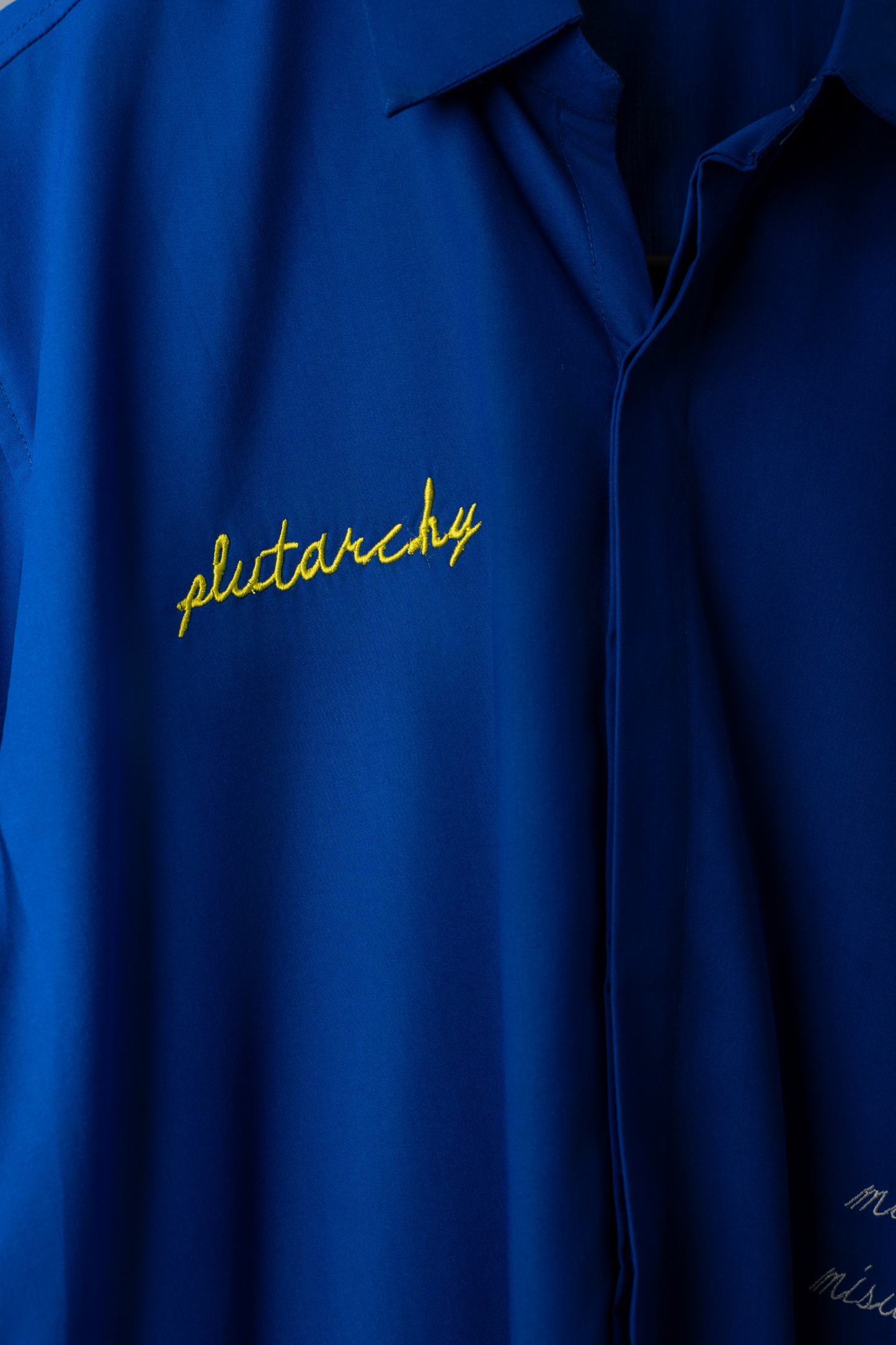 BLUE ARTY SHIRT