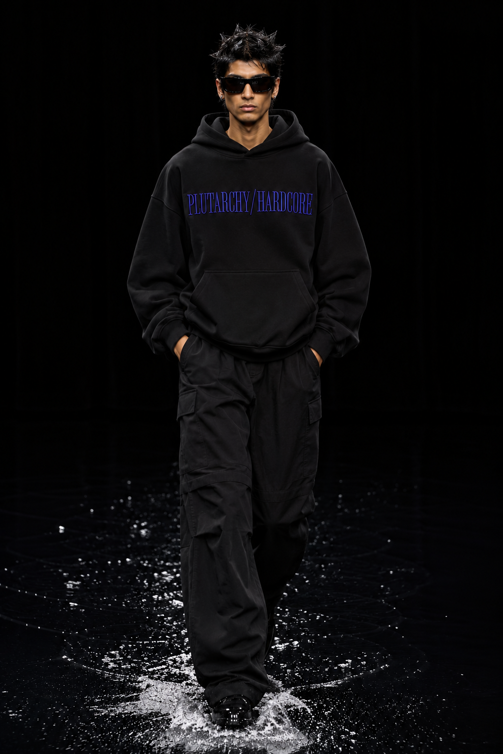 BLACK HOODIE