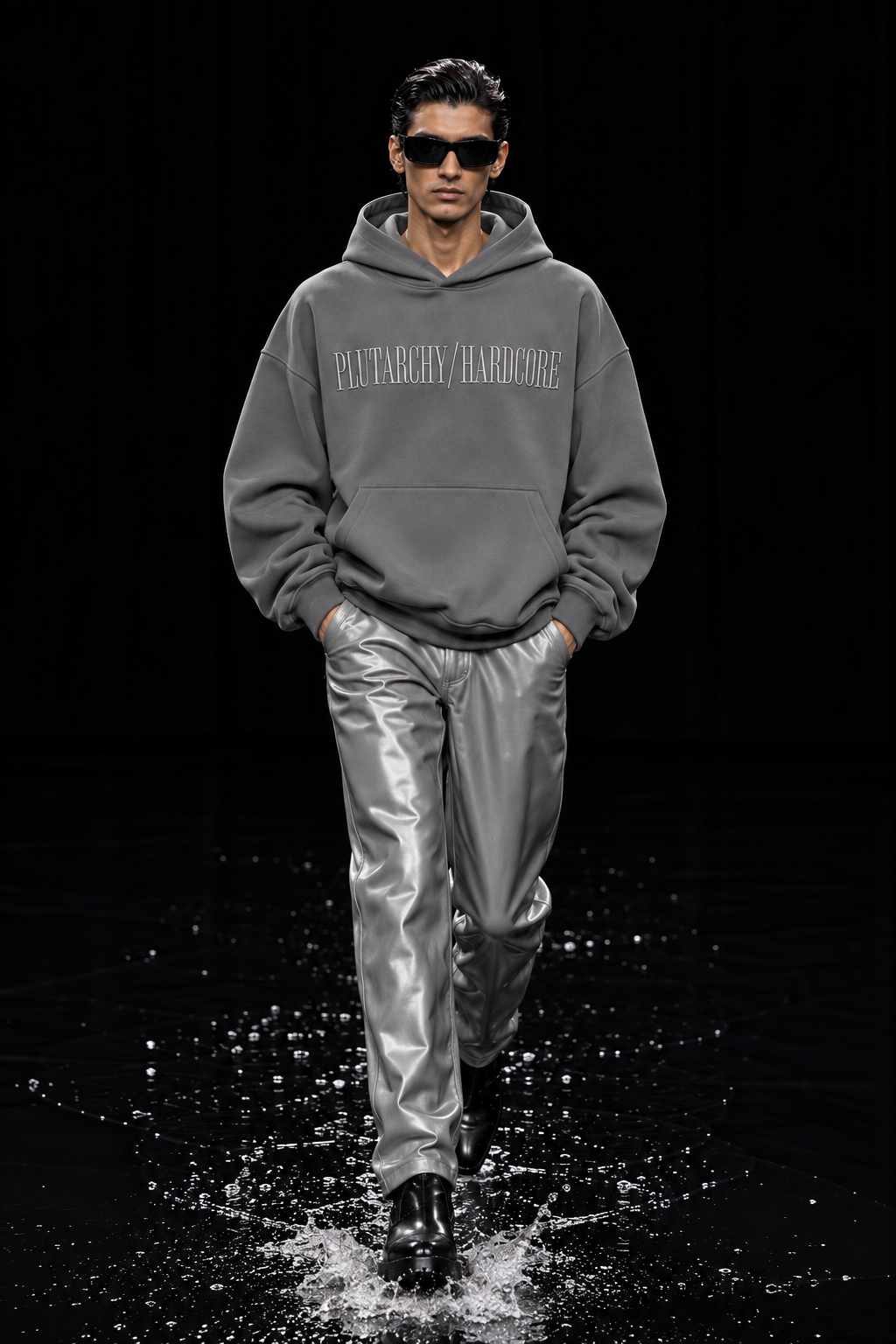GREY HOODIE