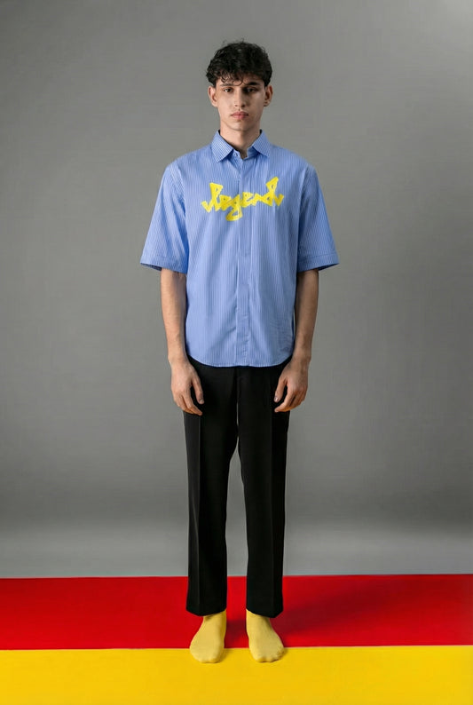 PINSTRIPE LEGEND HALF SLEEVES